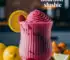 Raspberry Lemon Bourbon Slushie